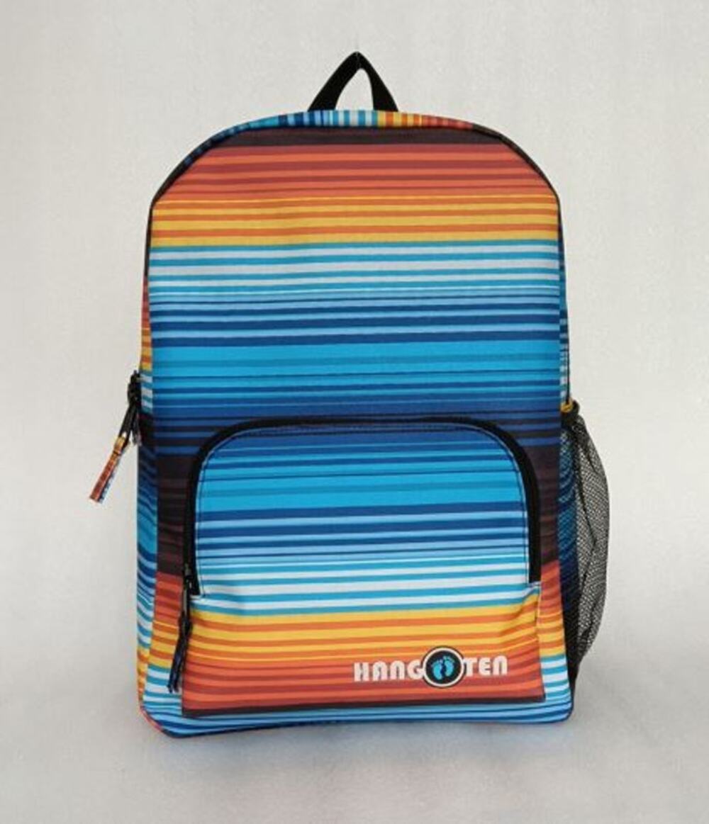 Hang Ten Marca Shoreline Striped Unisex Backpack